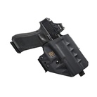 Don shot - RH Holsters Frogy Glock 17 Gen5, OWB, 1/2 SWG, pravé, Speedloops 40 mm