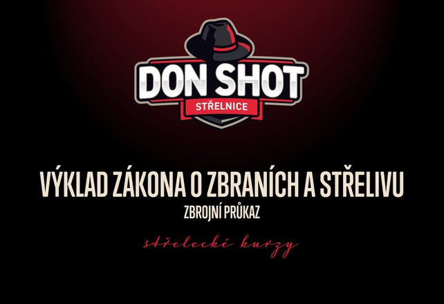 Don shot - Výklad zákona o zbraních a střelivu - 01.10.2024