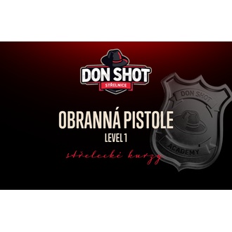 Don Shot - Obranná pistole - Level 1 - 03.02.2025