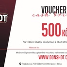 Don shot - Dárkový poukaz 500 Kč