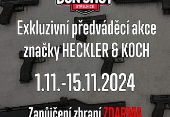 Předváděcí akce Heckler&Koch 2024